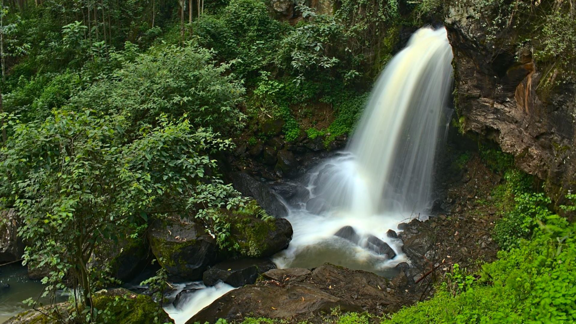 Secret Breathtaking Waterfalls in Kahunira